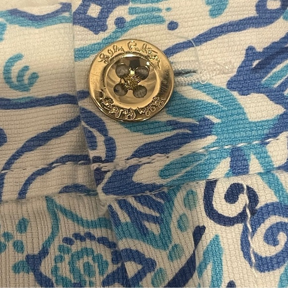LILLY PULITZER The Walsh Short Size 10  Hippy Happy Shake - Picture 5 of 13